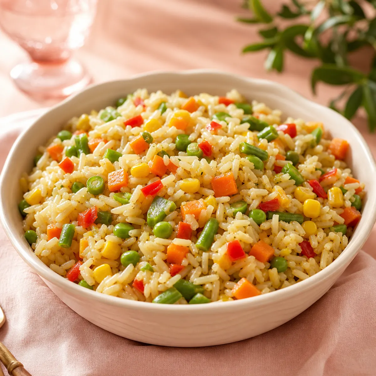 Arroz Colorido e muito Nutritivo