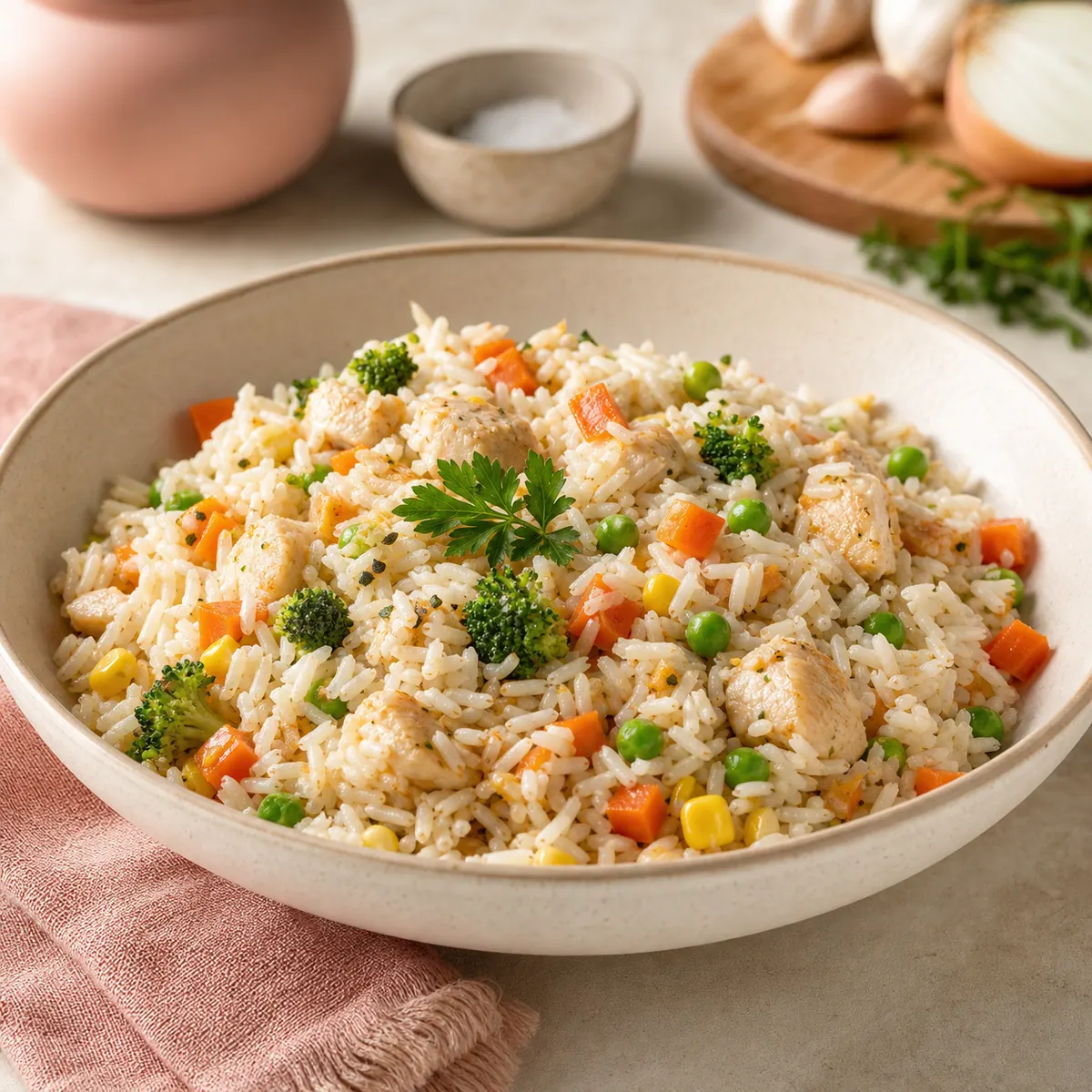 Arroz Nutritivo, saboroso e soltinho