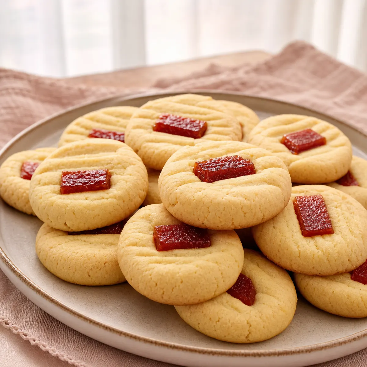 Biscoitinho Amanteigado com Goiabada que derrete na boca/Com apenas 3 Ingredientes