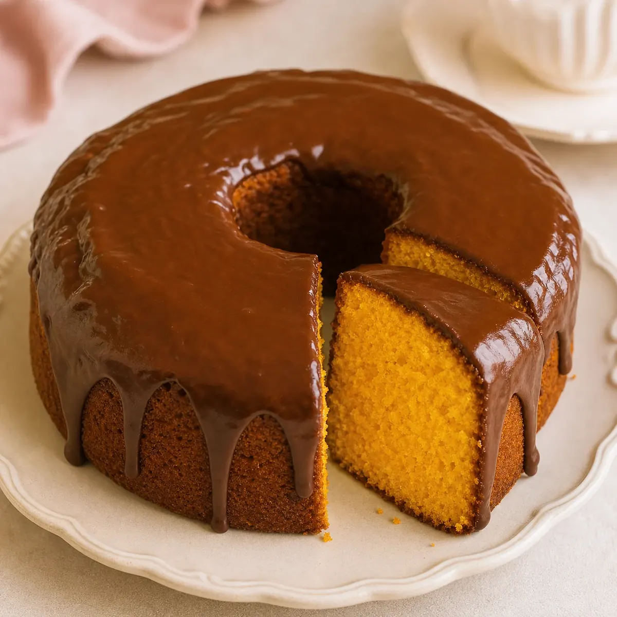 Bolo de cenoura com a massa Fofinha. Você não vai errar mais!