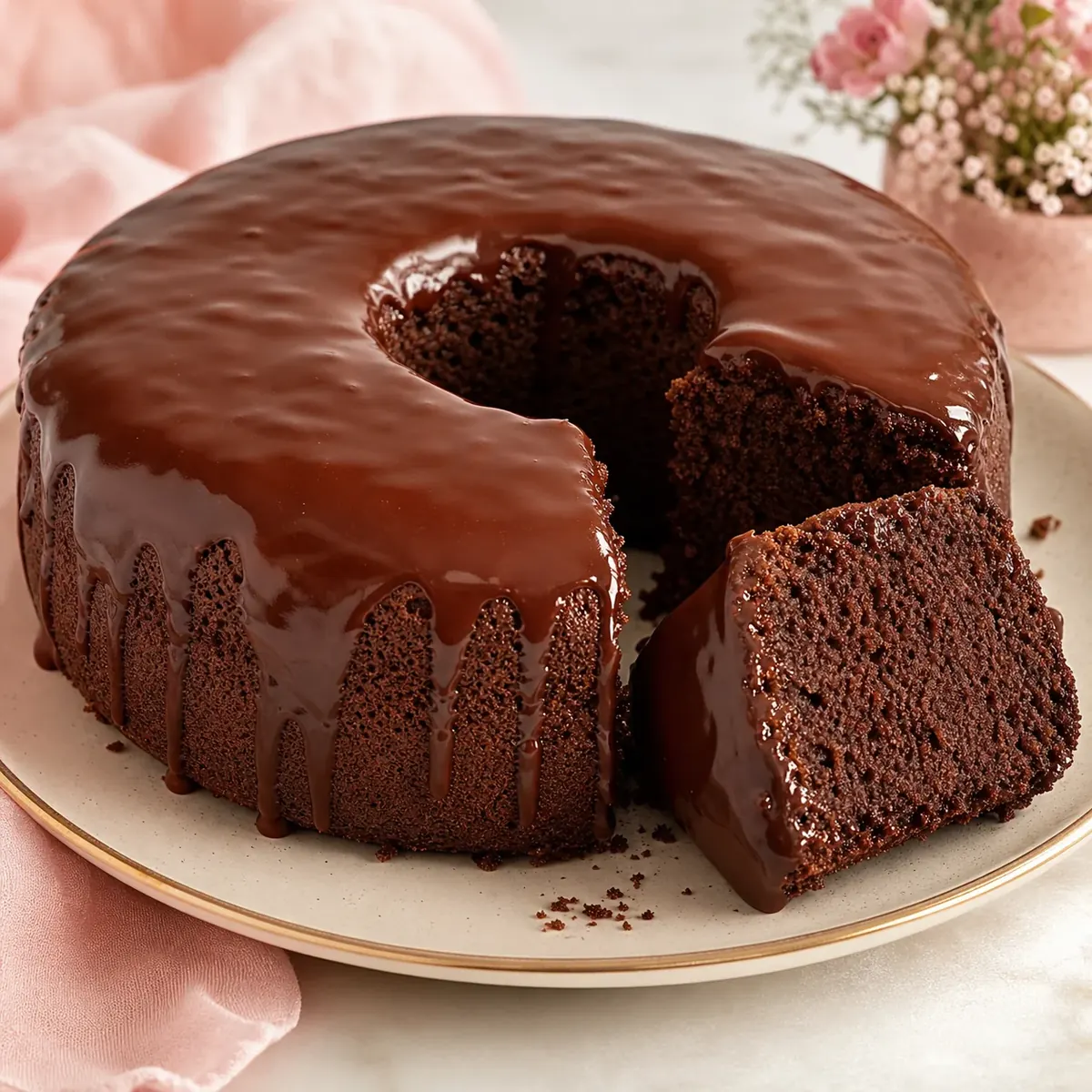 Bolo de chocolate fácil, rápido e sem lactose