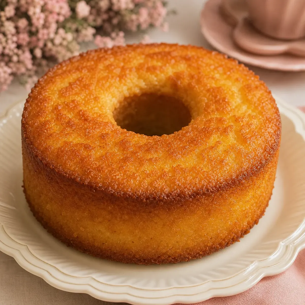 Bolo de Mandioca/Macaxeira ou Aipim