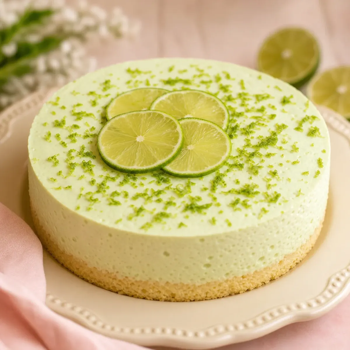 Bolo Mousse de Limão