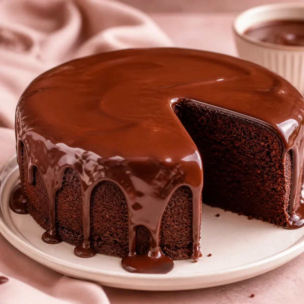 Calda de chocolate para bolos. Fica super cremosa