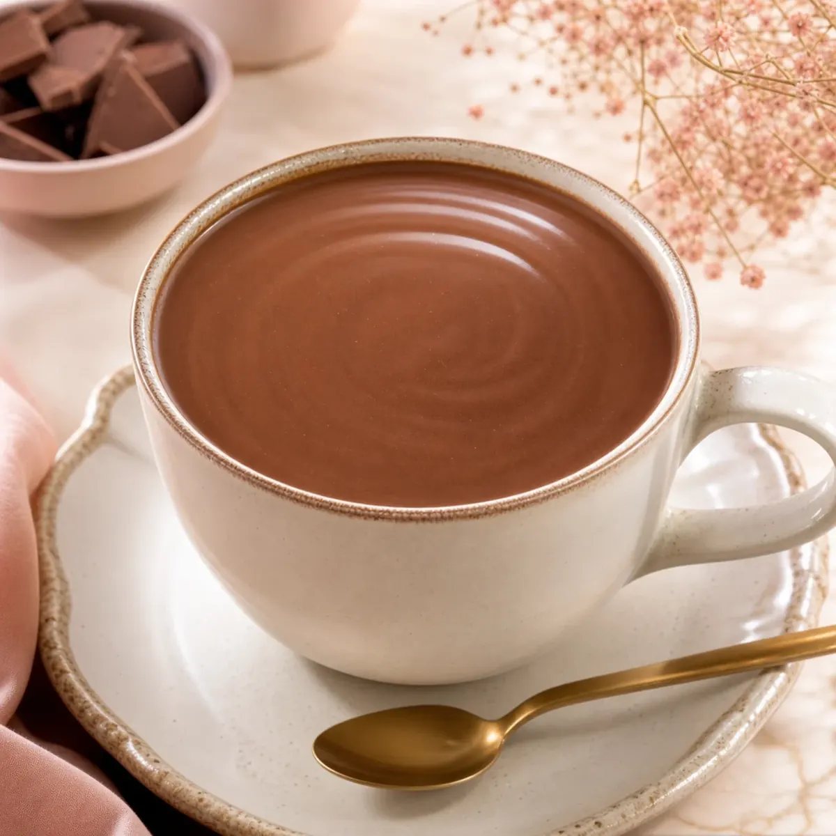 Como fazer Chocolate Quente Cremoso