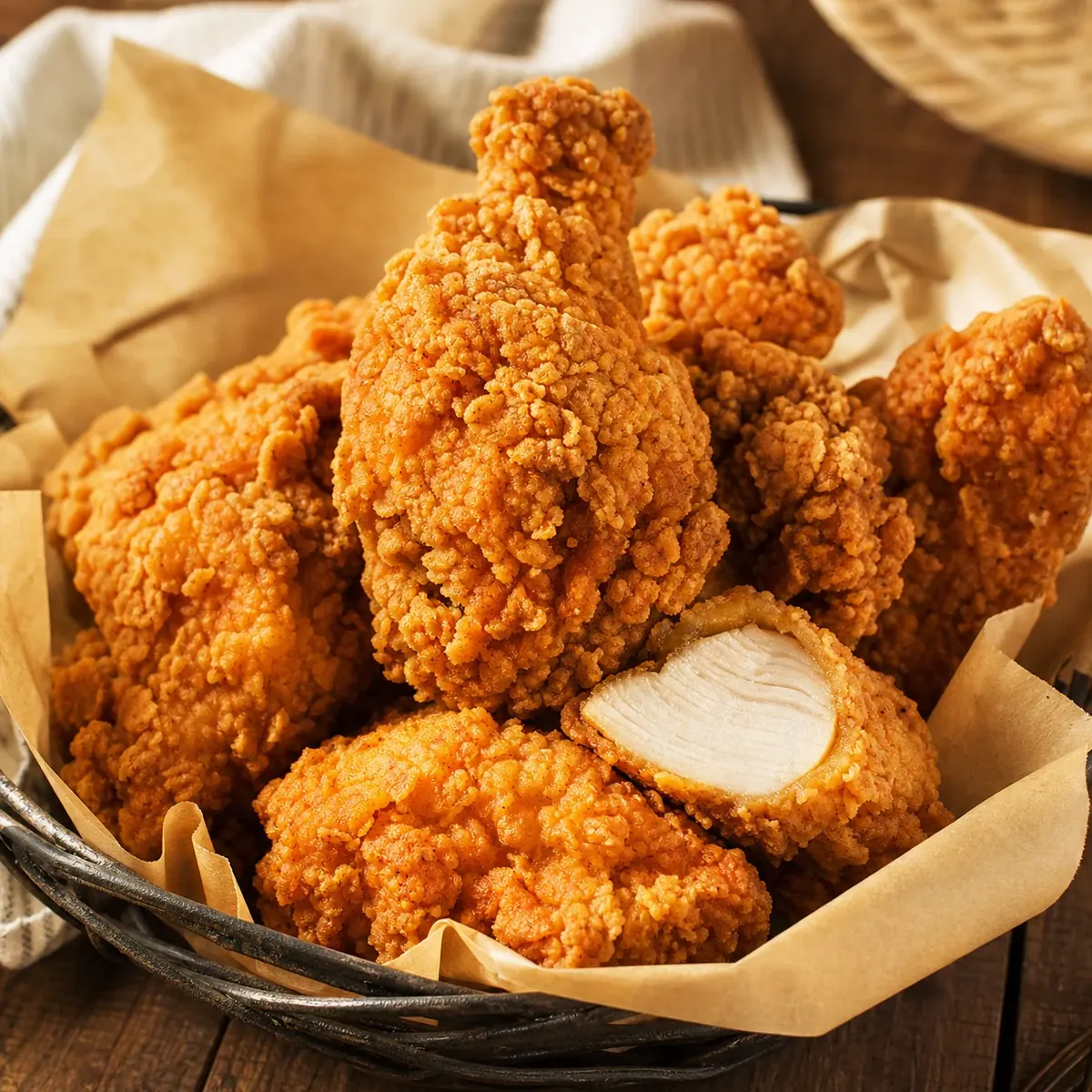 FRANGO DO KFC SUPER CROCANTE E SABOROSO