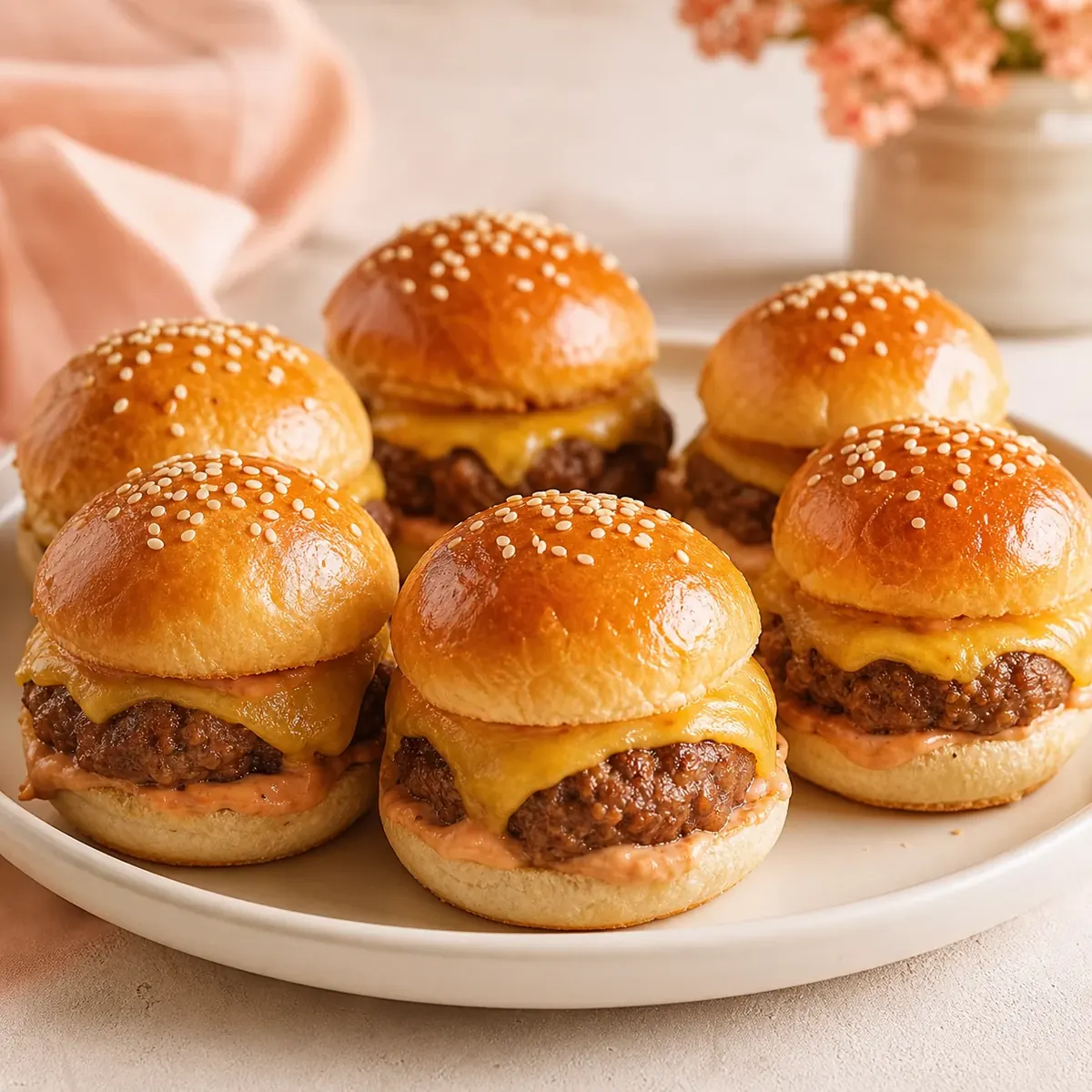 Mini Hambúrguer caseiro para lancheira escolar