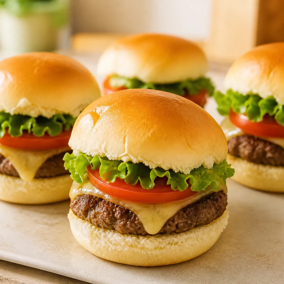 Mini Hambúrguer caseiro 🍔