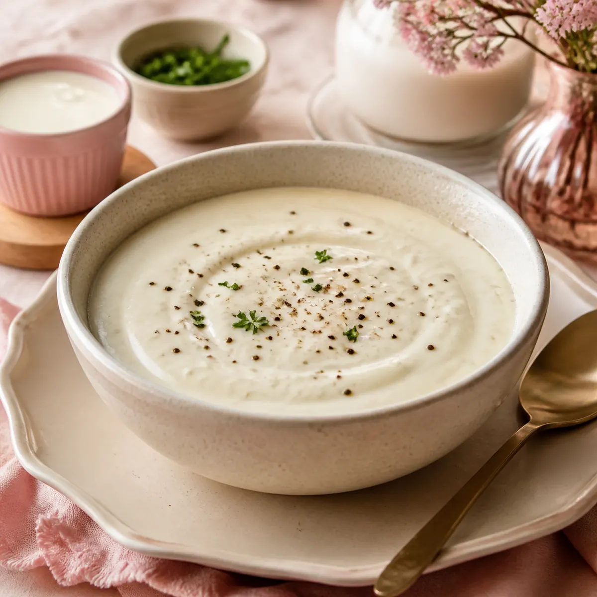 Molho branco Perfeito/ Cremoso e saboroso