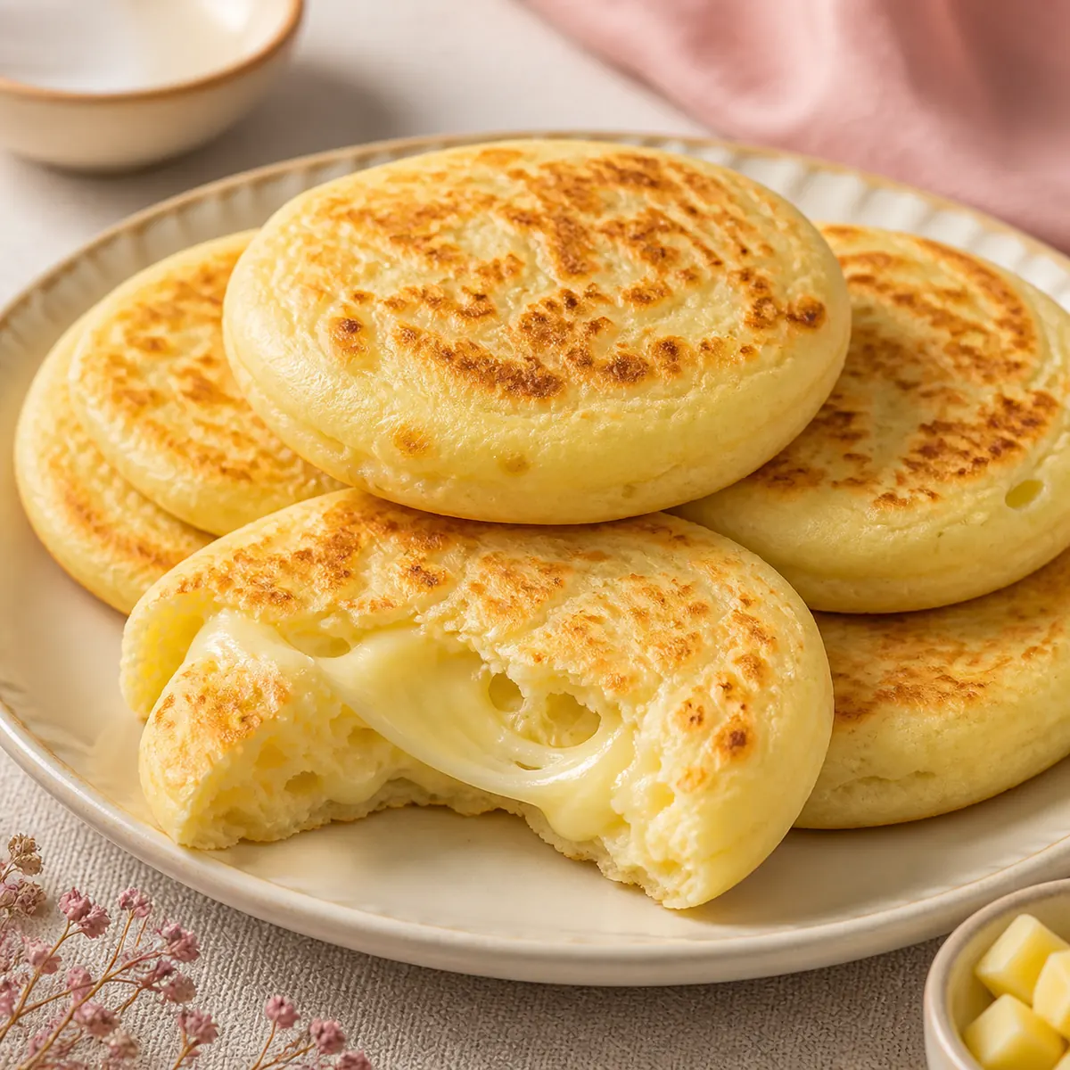 Pão de queijo de frigideira