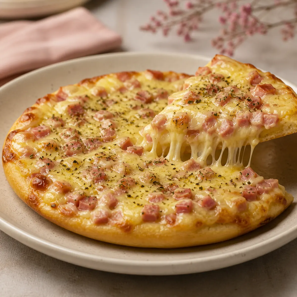 Pizza de Frigideira/ Saborosa e Suculenta