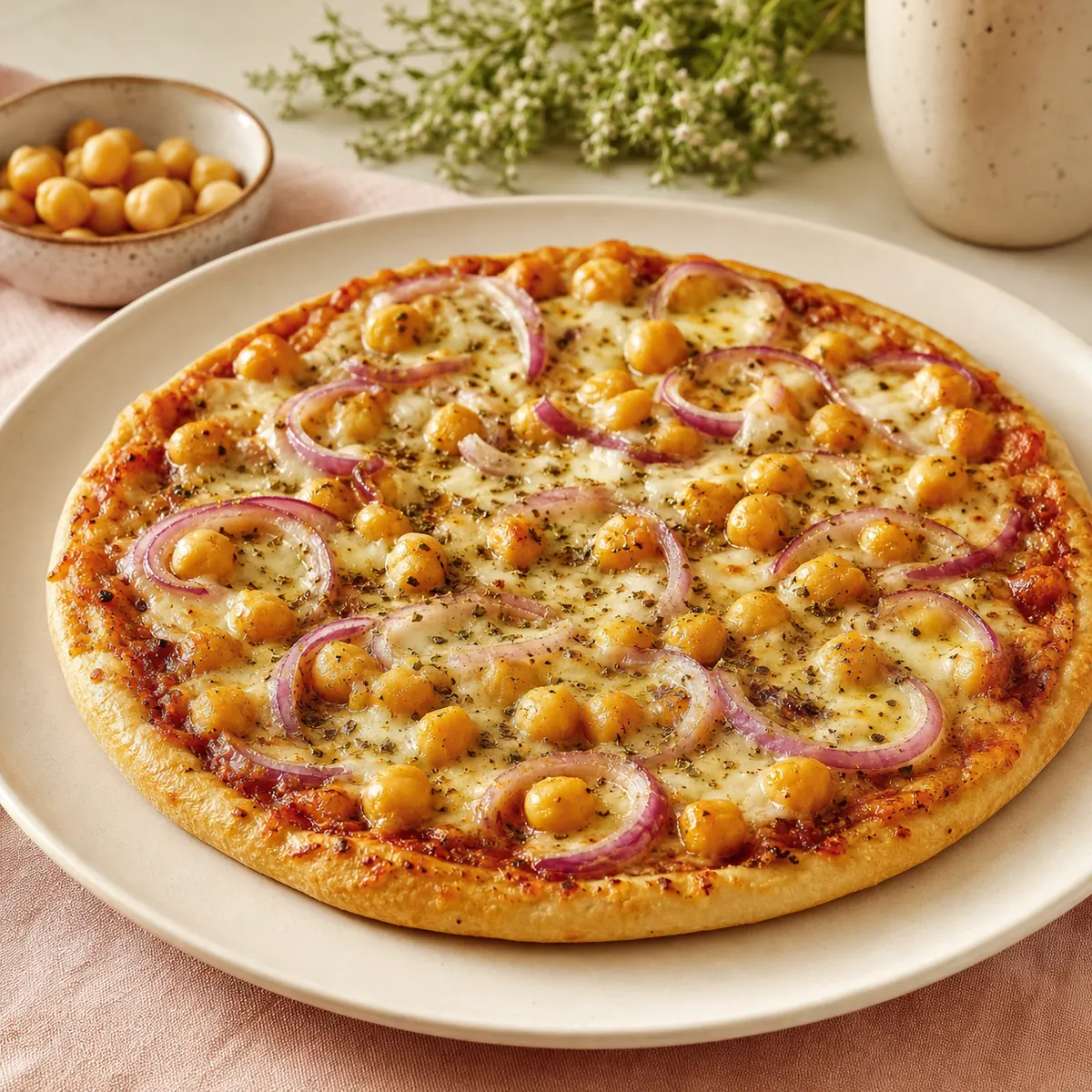 Pizza de Grão de bico