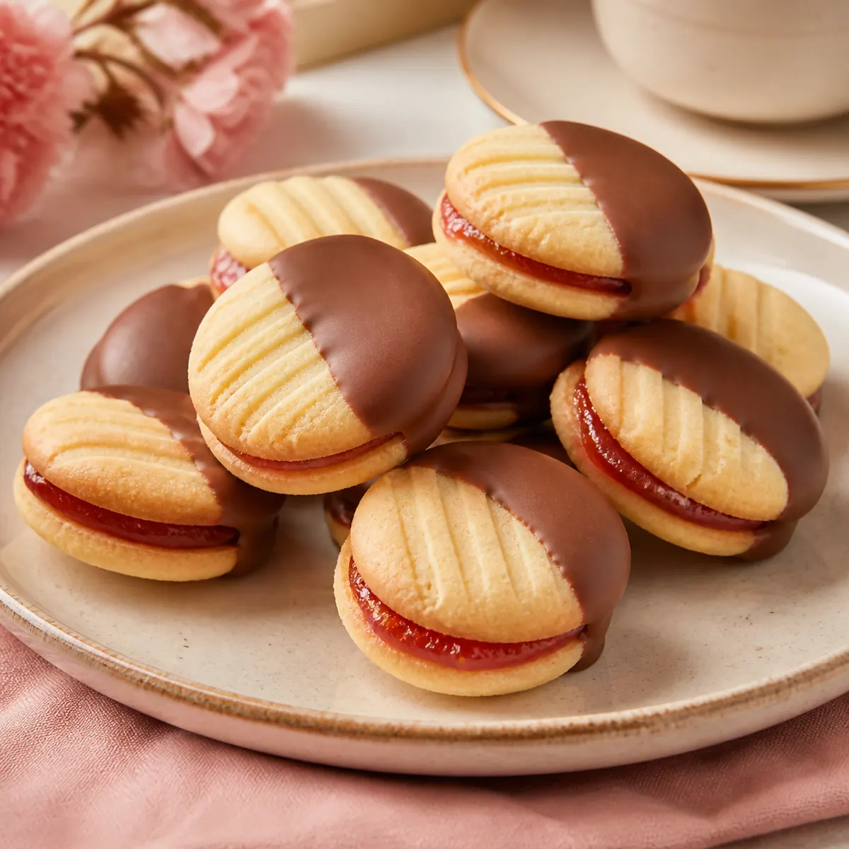 Sequilhos de Leite condensado e Chocolate ao leite